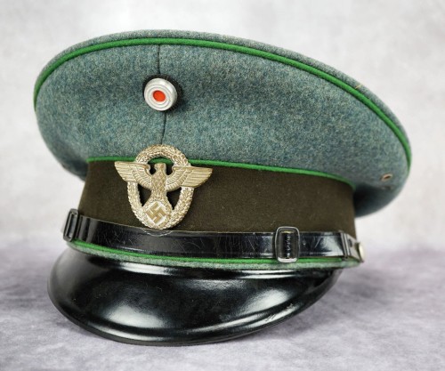 SOLD - Schutzpolizei Visor Cap