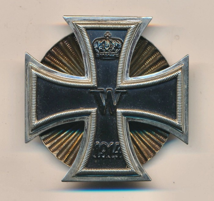 SOLD - Screwback Third Reich produced 1914 Iron Cross 1st class