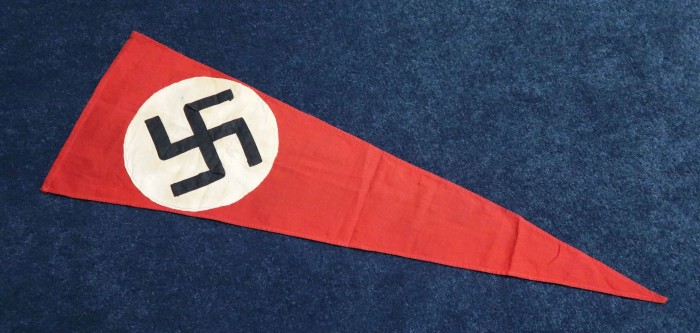 SOLD - Single Sided NSDAP Pennant