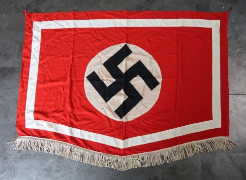 SOLD - Single Sided NSDAP Podium Banner