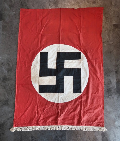 SOLD - Single Sided NSDAP Podium Banner