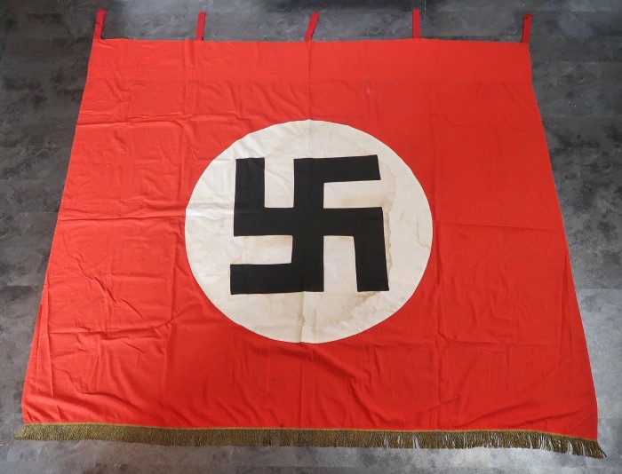 SOLD - Single Sided NSDAP Podium Banner