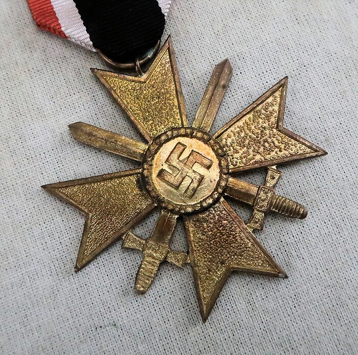 SOLD - Spanish made War Merit Cross 2nd class w/ Swords