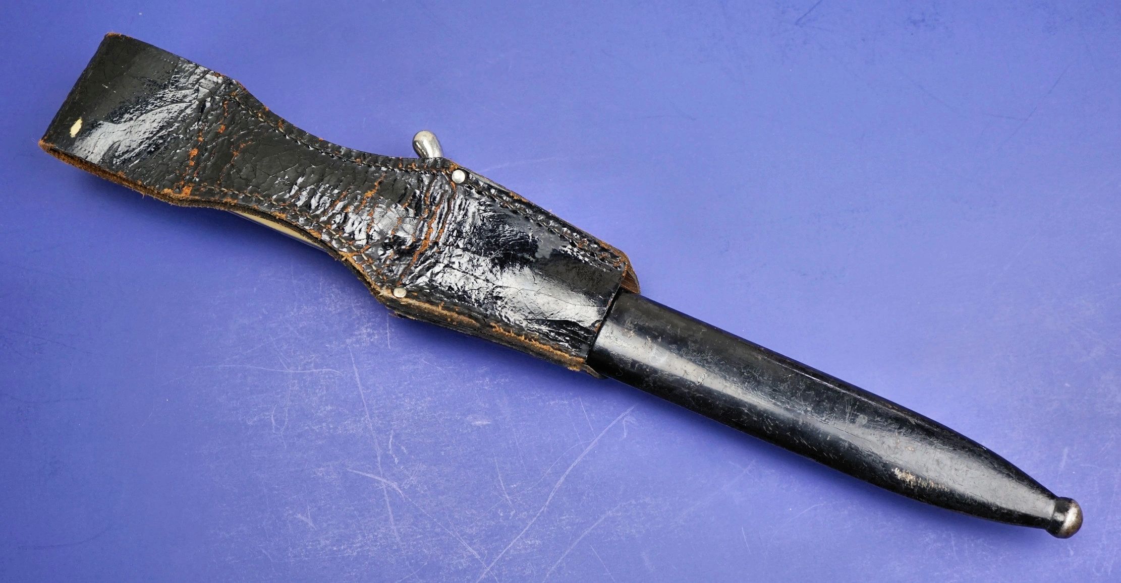 SOLD - Stag Handle Dress Bayonet by C. Gustav Spitzer - Image 4