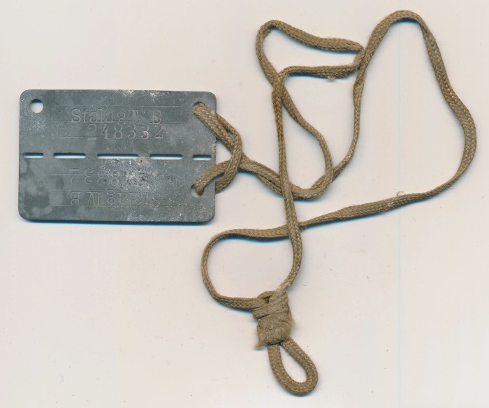 SOLD - Stalag IV B POW Identity Tag - Image 2