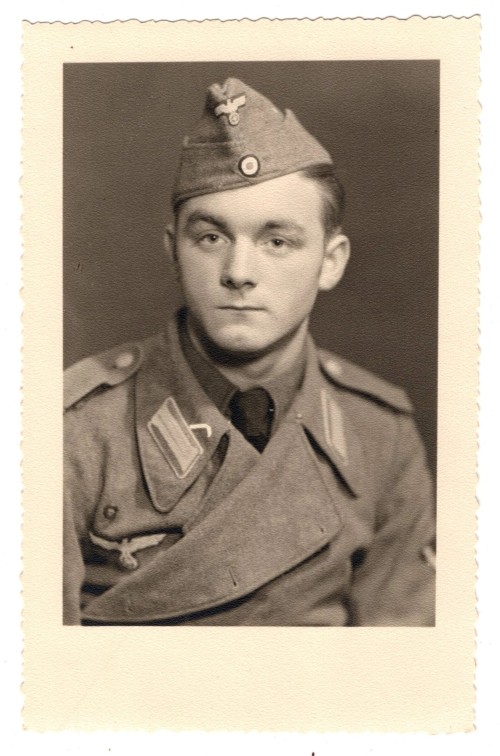 SOLD - Studio Portrait of a Heer Assault Gunner