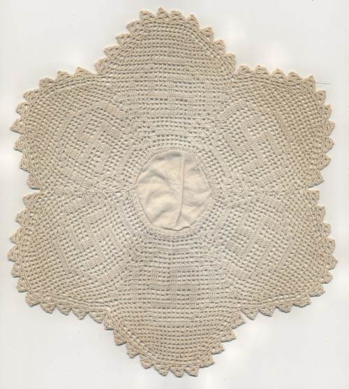 SOLD - Swastika Doily