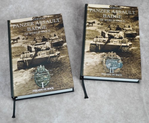 SOLD - The Panzer Assault Badge Of World War 2 Volume 1 & 2 Reference Set