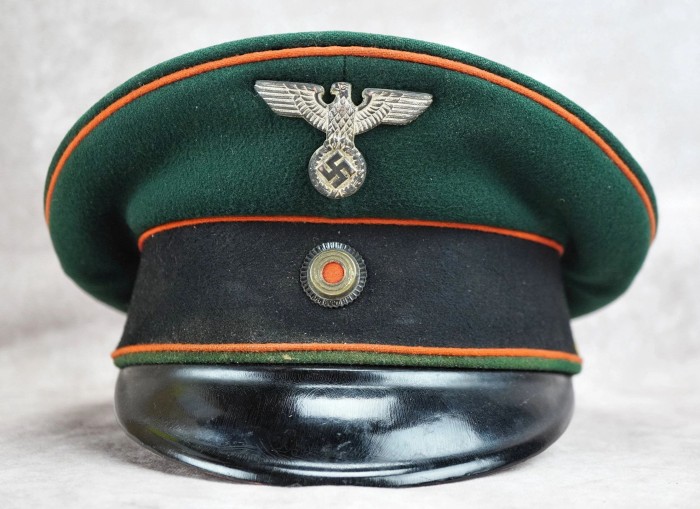 SOLD - Third Reich Justice Official Visor Cap