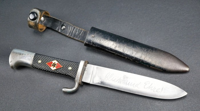 SOLD - Transitional Hitler Youth Knife by Hartkopf & Co.