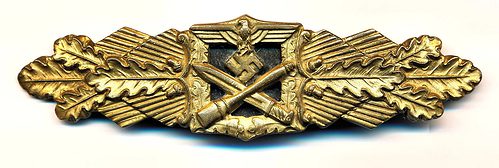 SOLD - Type 1 - PRESENTATION GRADE Close Combat Clasp in GOLD