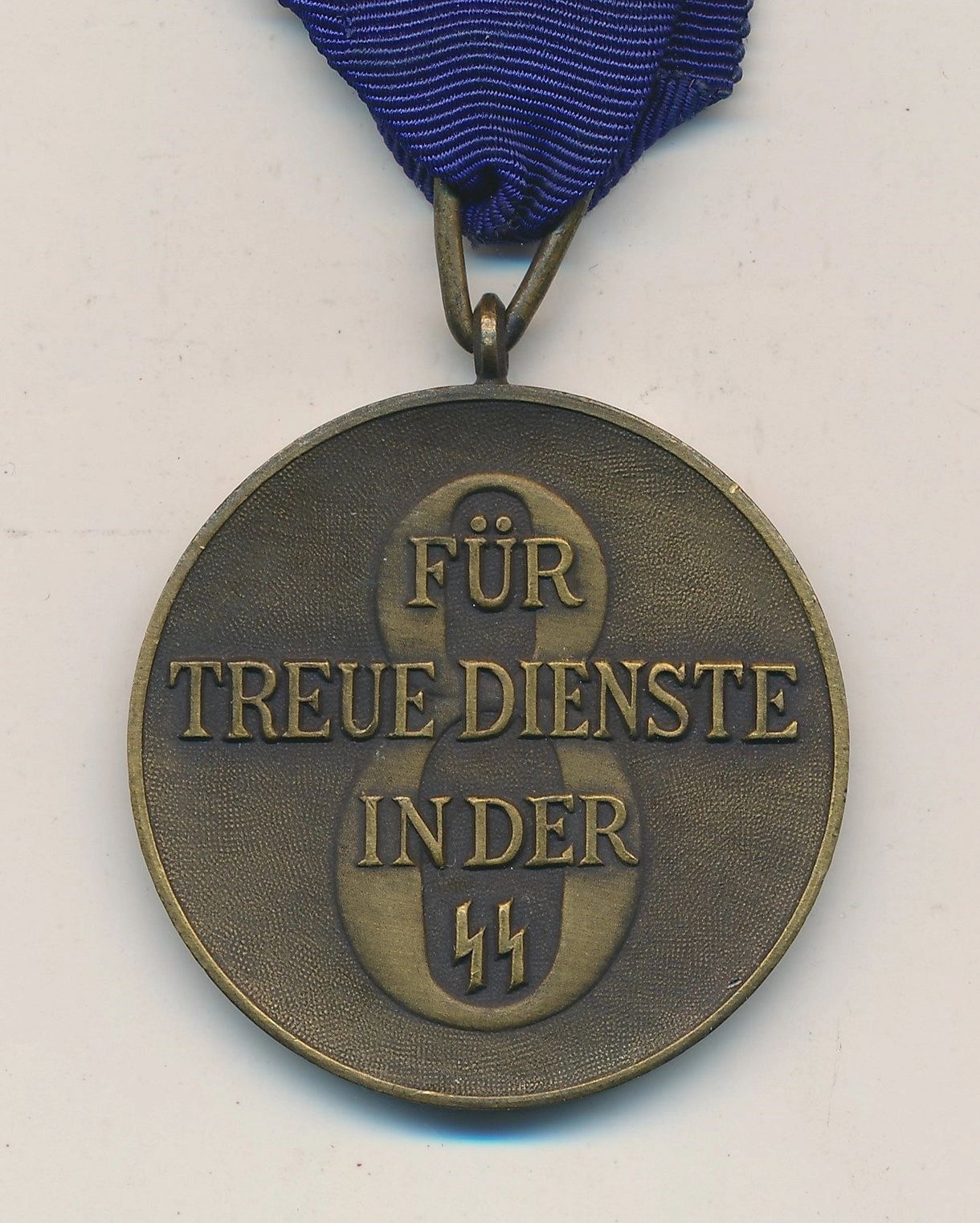 SOLD - Type 2 SS 8 Year Long Service Medal - Image 2