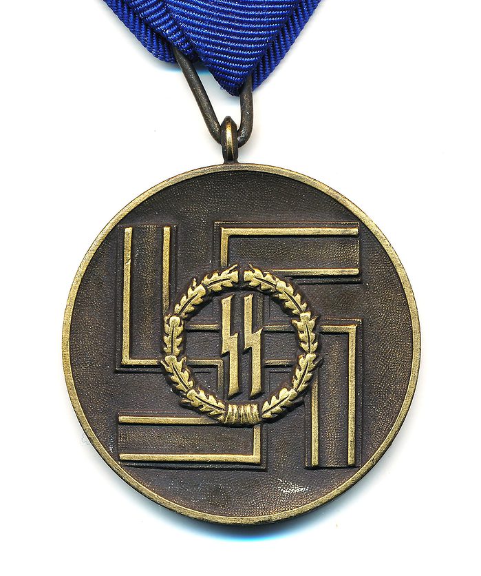 SOLD - Type 2 SS 8 year long service medal