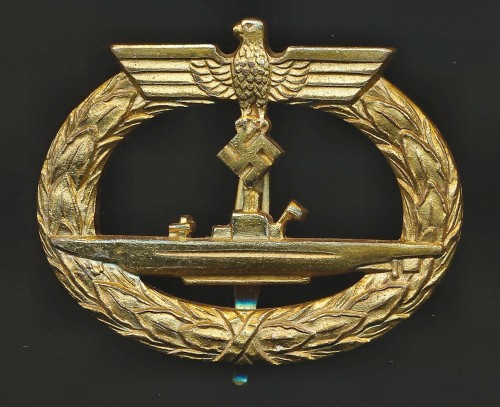 SOLD - U-Boat Badge by Deumer