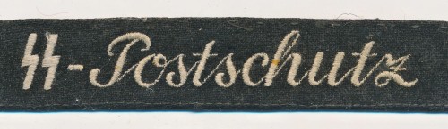 SOLD - UNIFORM REMOVED SS-Postschutz Cuff Title