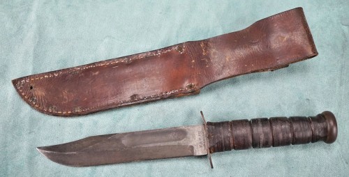 SOLD - USMC KA-BAR Fighting Knife