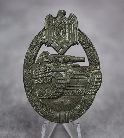 SOLD - Uniform Removed Panzer Assault Badge