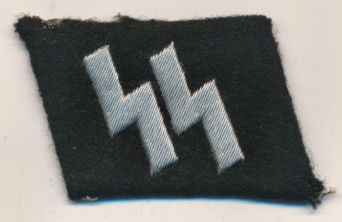 SOLD - Uniform Removed SS NCO Collar Tab in Bullion