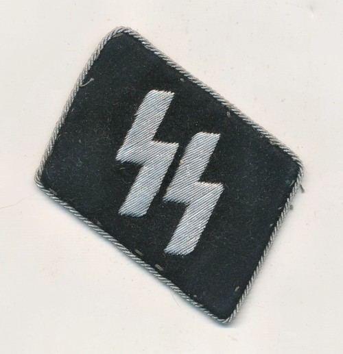 SOLD - Uniform Removed SS Officer Collar Tab