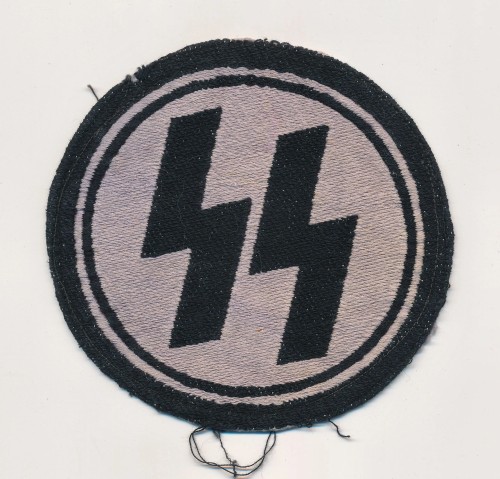 SOLD - Uniform Removed SS Sport Shirt Insignia