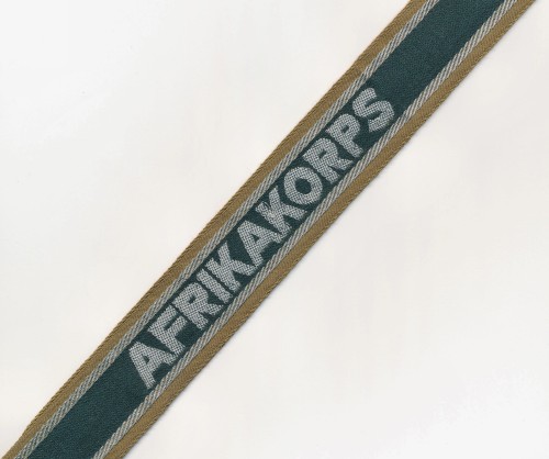 SOLD - Unissued Afrikakorps Cufftitle