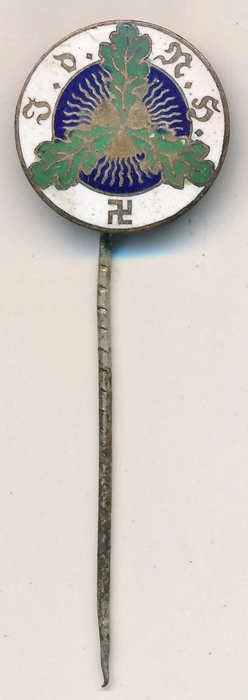 SOLD - Unknown Third Reich era Membership Stickpin