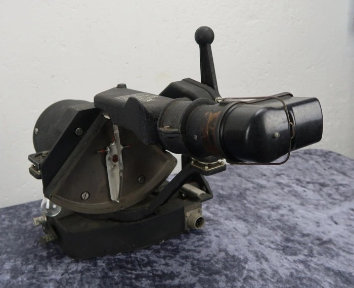 SOLD - WW2 US Army Air Force SPERRY aviation type T1 Mark XIV RAF "Lend/Lease" bomb site - Image 7