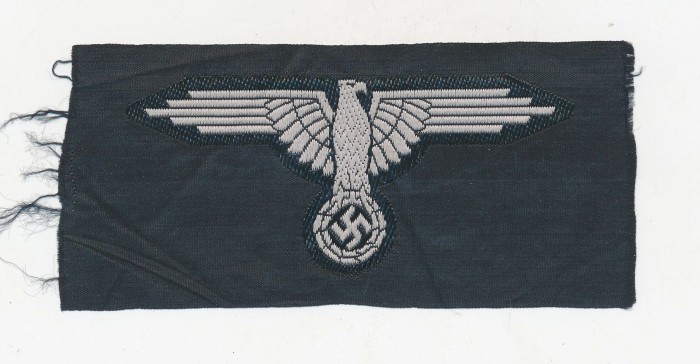 SOLD - Waffen SS Sleeve Eagle in Bevo