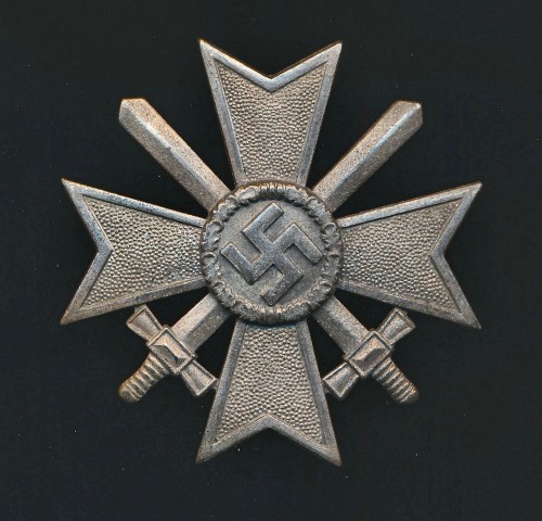 SOLD - War Merit Cross First Class w/ Swords in Tombak