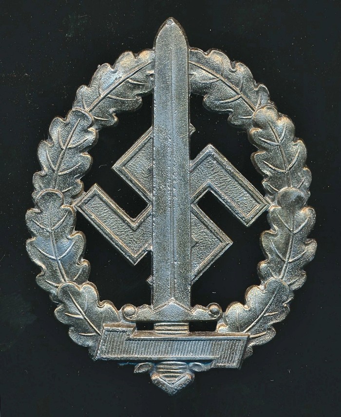 SOLD - War Wounded SA Sports Badge in Bronze