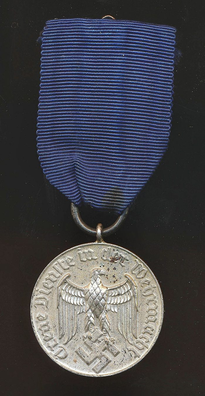 SOLD - Wehrmacht 4-Year Long Service medal