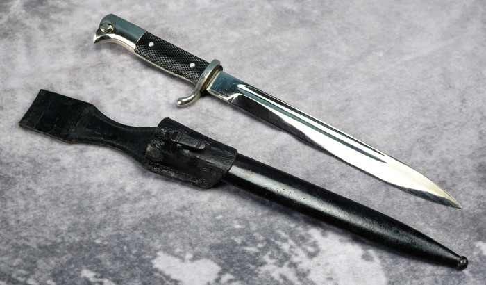 SOLD - Wehrmacht Dress Bayonet by Robert Klaas