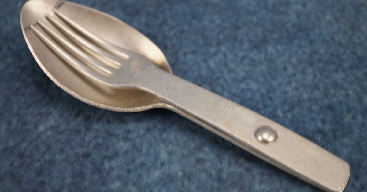 SOLD - Wehrmacht Mess Utensil Set