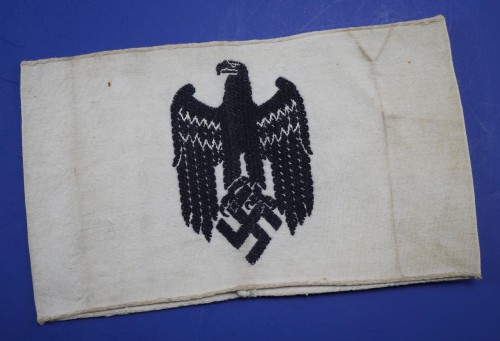 SOLD - Wehrmacht Recruiter Armband