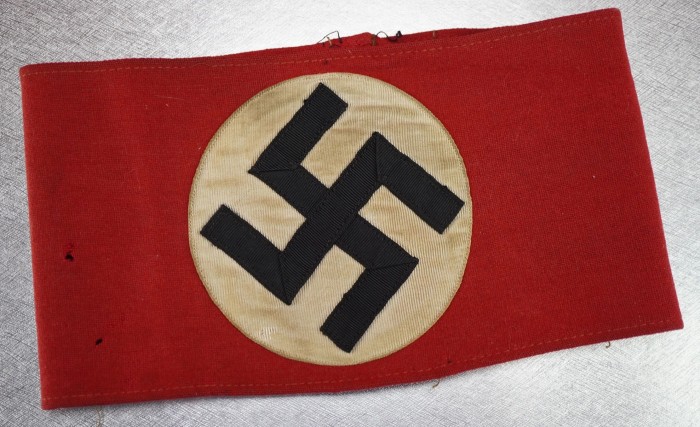 SOLD - Wool Multi-Piece NSDAP Armband w/ RZM Tag