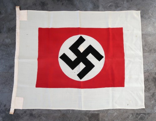 SOLD - double sided Kriegsmarine Harbor pilot flag