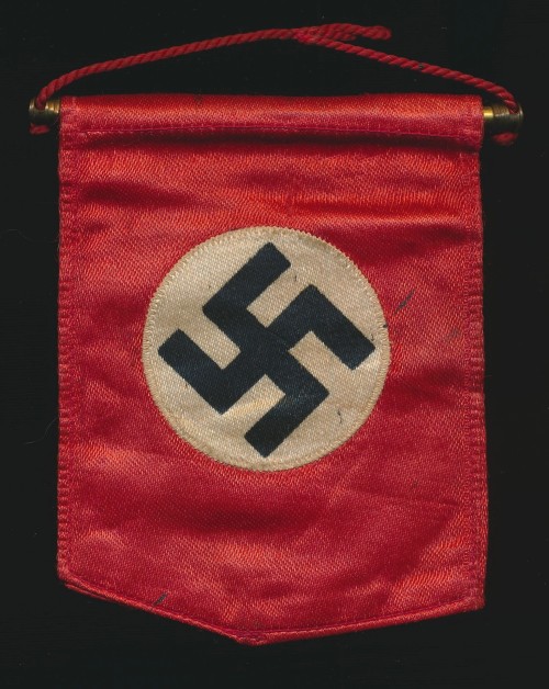 SOLD - double-sided NSDAP Table Pennant