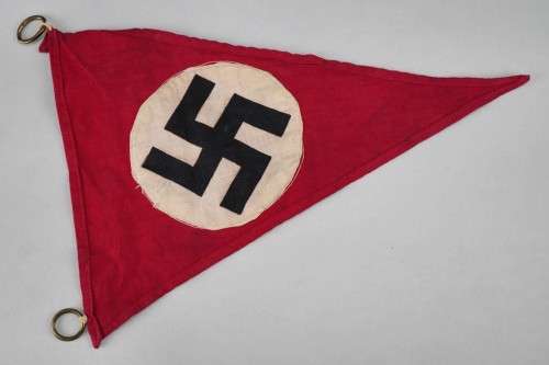 SOLD - double-sided NSDAP pennant