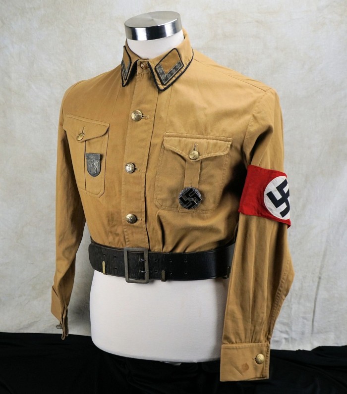 SOLD - early Kreis level NSDAP brown shirt