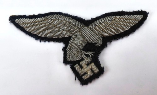 SOLD - early Luftwaffe droop-tail officer's breast eagle