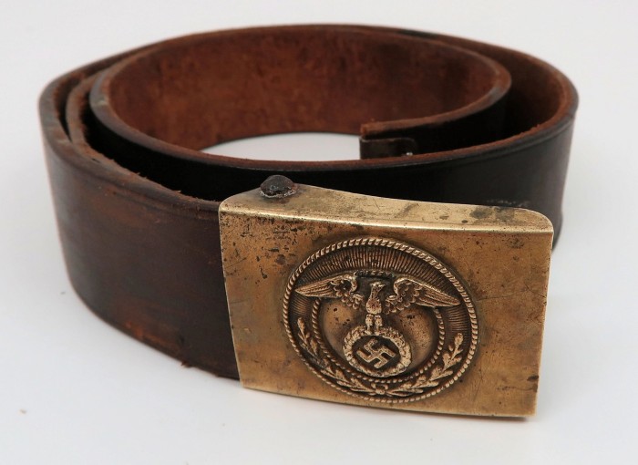 SOLD - early supporter children's belt & buckle