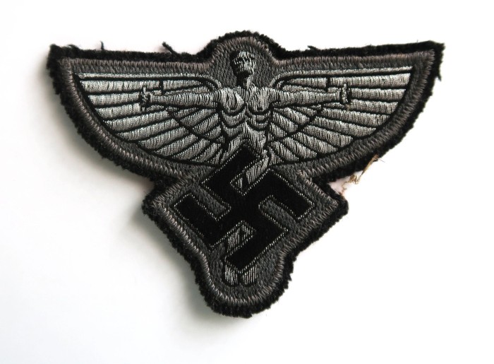 SOLD - flat wire NSFK "Icarus" uniform insignia