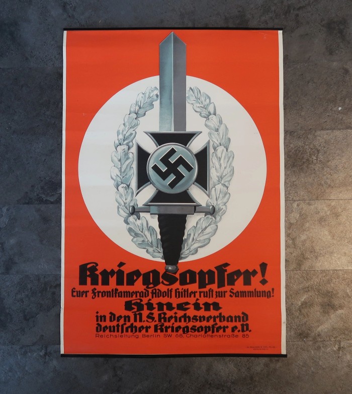 SOLD - original NSKOV wall poster