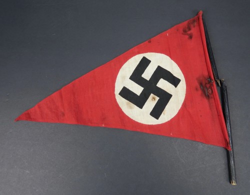 SOLD - pole mounted NSDAP Pennant