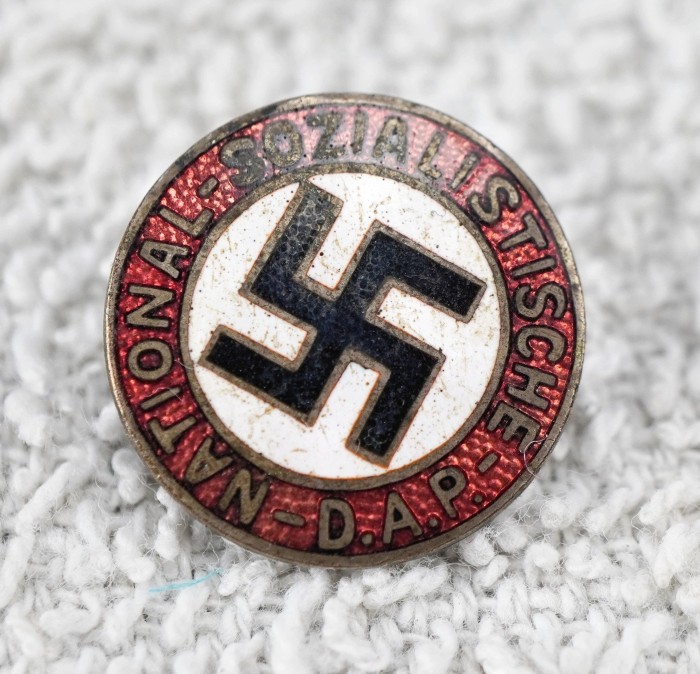 SOLD - pre RZM Miniature Enamel NSDAP Membership Pin