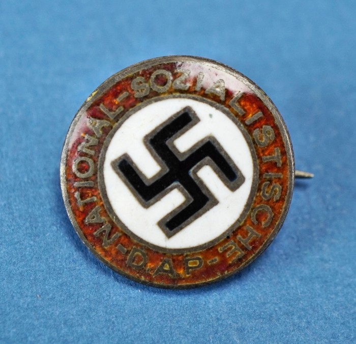 SOLD - pre RZM Miniature Enamel NSDAP Membership Pin