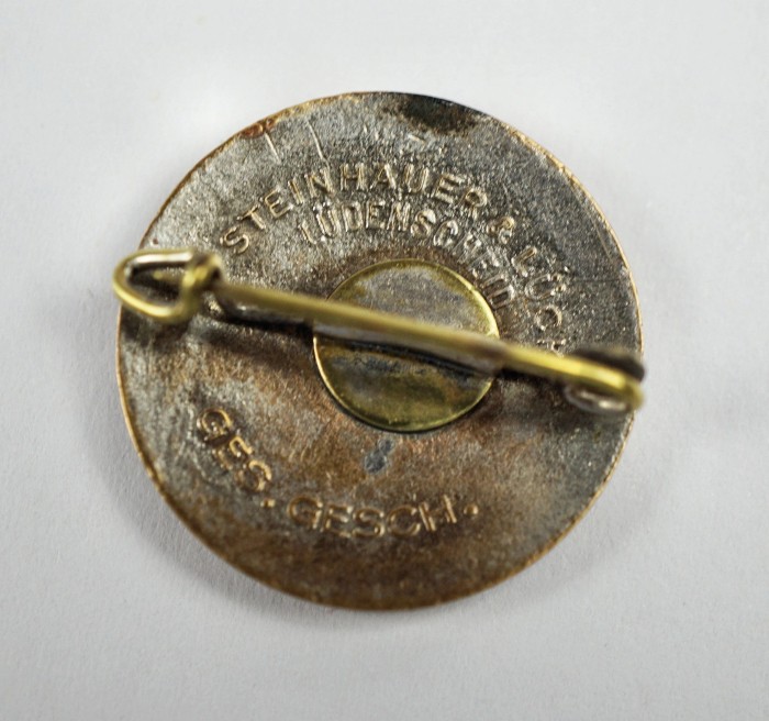 Lüdenscheid marked NSDAP pin