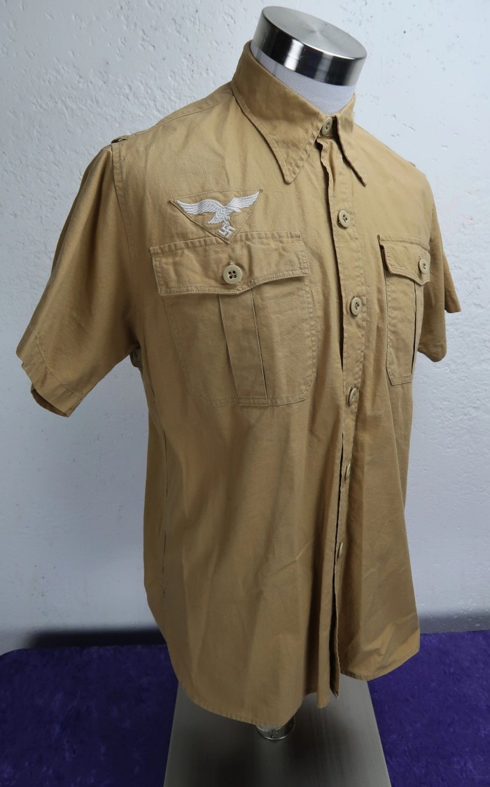 SOLD - tropical Luftwaffe shirt