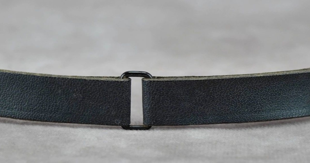 SS EM/NCO Visor Cap Chinstrap