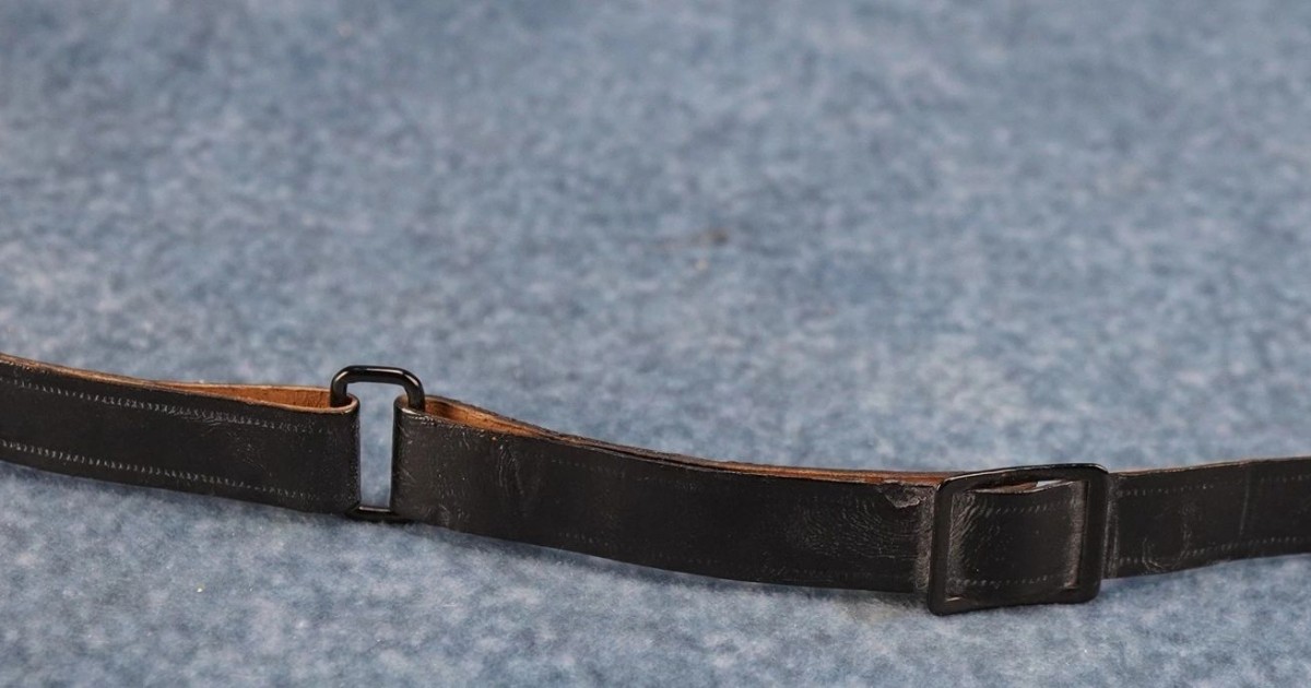 SS EM/NCO Visor Cap Chinstrap